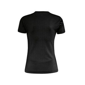 VC Sneek dames t-shirt Marion zwart rug